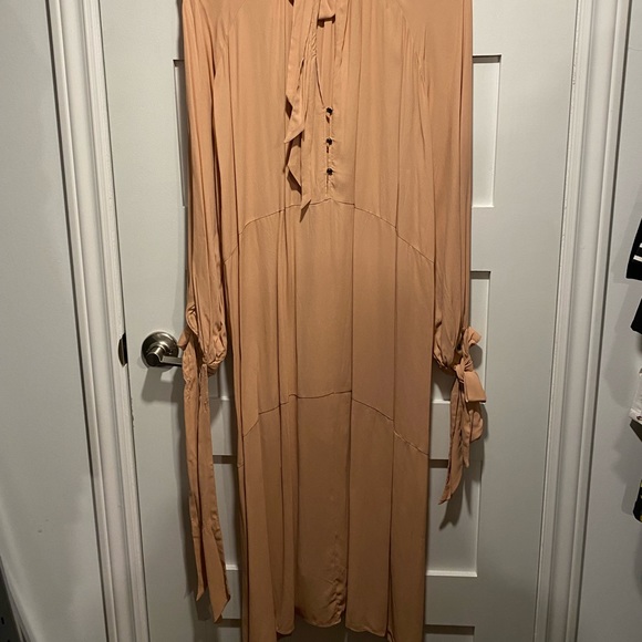 Blush Pink Zara TRF Collection Dress NWT - Picture 2 of 4